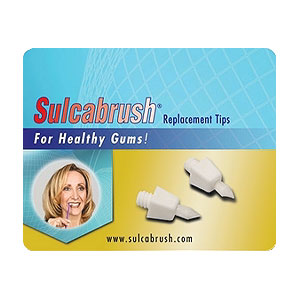 Sulcabrush Replacement Tips - 2pk